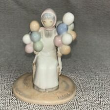Flavia Weedn vintage The Balloon Lady small figurine RR Roman Japan 1983 picture