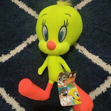 Fluorescent Tweety Bird Plush Stuffed Animal Looney Tunes with Tag Toy Factory  picture
