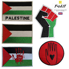 Palestine Flag Embroidered Patch to Iron/ Sew on, Embroidered Cloth Patch/Badges picture
