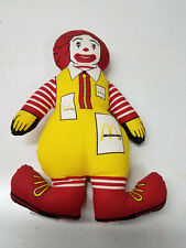 Ronald McDonald McDonald's 1984 Vintage Plush Doll Figure Fast Food Advertising  picture