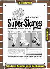 Metal Sign - 1965 Meccano Super Roller Skates- 10x14 inches picture