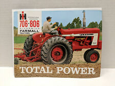 1960s McCormick Farmall Tractor 706 806 Dealer Brochure. Sales Advertising Farm picture