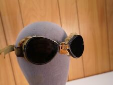 FG COMPANY WWI - WWII AVIATOR FLIGHT PILOT - FG CO GOGGLES Glass Lens picture