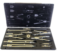 RZ32 WILD HEERBRUGG Bruning RZ-32 Swiss Made Compass and Divider DRAFTING SET picture