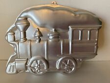 Vintage Wilton Steam Engine Train Cake Pan 1983 13.5” long 2” deep picture