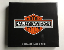 Vintage 1995 Harley Davidson billiard ball rack new in box picture