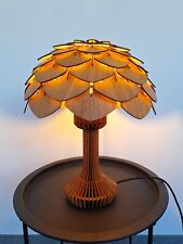 OAK Wooden Desk Lamp by Sonliner | Oak Table Lamp Bedroom Decor | Bedside Lamp picture