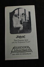 Ca 1925 HOTPOINT The Curling Iron Flyer *Milhender Electric, Rutland, Vt.* picture