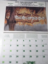 1989 Remington Calendar-Advertising- Tom Beecham Illustrated picture