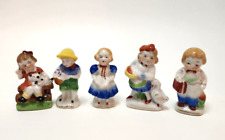 Vintage Porcelain Occupied Japan Figurines Girls (5) picture