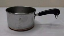 Revere Ware Copper Bottom Stainless Steel Butter Melting Pot 1 Cup Measuring picture