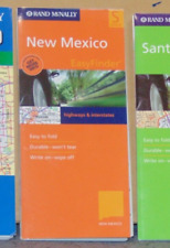 2003 Rand McNally Laminated Road Map of New Mexico picture