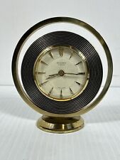 Endura 7 Jewels Windup Clock Made In France Works Mantle Metal Clock picture