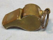 Vintage U.S. Army Regulation Solid Brass Whistle WWII Military picture