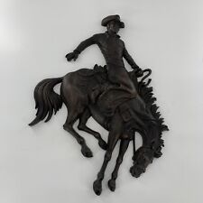 Sexton Cowboy Rodeo Wall Plaque Plastic 7289T 17.5 in x 22 in picture
