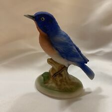 Vintage Lefton Bluebird Figurine KW6609 Made in Japan Bird Figure picture