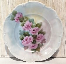 Hutschenreuther Selb Bavaria Germany Rose Floral Hand Painted Plate picture
