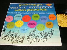 Unusual Kids GOLDEN Records DISNEY Songs LP 1964 FAVORITE SONGS From DISNEY Hits picture