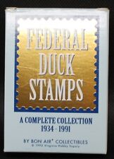 1934-91 FEDERAL DUCK STAMP COLLECTIBLE TRADING CARD SET COMPLETE FULL COLOR picture