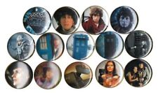 Doctor Who: Set of 14 Buttons - Badges - Pins -Pinbacks Fourth Dr Tom Baker 70s picture