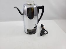 Hoover Electric Coffee Maker Pot Percolator 5610 Stainless Steel Corded USA picture