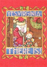 Mary Engelbreit-YES, VIRGINIA THERE IS Santa Claus-Sunrise Christmas Card picture