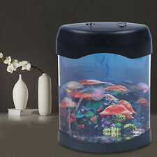 Desktop USB Jellyfish Aquarium Light Lamp Night Fish Tank Mood Lighting Decor picture
