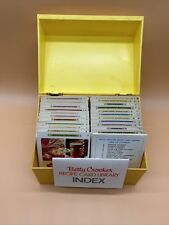 The Betty Crocker Recipe Card Library Vintage 1971 Yellow Box Unsure If Complete picture