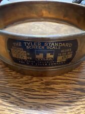 Vintage Tyler Standard Screen Scale Size 80 (.0069 inch) Sieve Brass USA Mining picture
