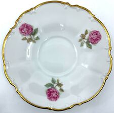 Vintage Tea Saucer Plate Hutschenreuther Gelb Pasco Bavaria Germany Floral Rose  picture