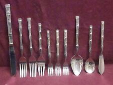 16 Pcs stainless Steel Bamboo Korea FLATWARE SET picture