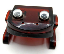 Acrylic Plastic Frog Paper Clip Desk Letter Memo Holder Googly Eyes Frog picture