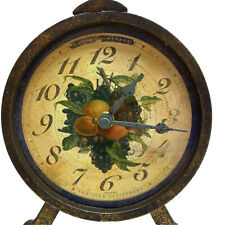 Vintage Howard Miller Table Clock 645-495 Romanos Market III 2000 L06541 CIB picture