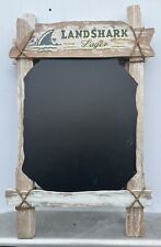 Landshark Lager Market Chalkboard ~ Used Once In Great Condition picture