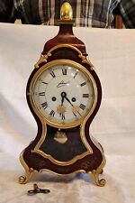 Vintage Schmid Fabrik SSS Marke Neuchatel 8 Day Mantel Clock picture