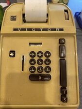 victor vintage Adding Machine Model: 17 83 54 - Turns On picture