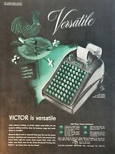 1947 Victor adding machine company Vintage Ad Versatile picture