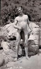 HISTORIC  PHOTO;ADAM SKINNY DIPPING IN THE PHILIPPINE ISLANDS; CIRCA 1912 picture