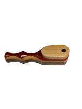 Padauck Wood Pipe with Swivel Lid picture