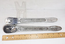 Lot Of 2 Vintage JH Williams 1/2 Drive Ratchets S-50 and S-51 USA picture