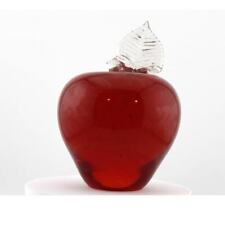 Red Glass Apple Paperweight  picture