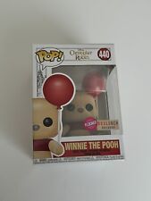 Funko Pop Winnie The Pooh #440 Flocked BoxLunch Exclusive box lunch Bear Balloon picture