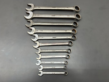 VINTAGE JH WILLIAMS SUPERRENCH SAE COMBINATION WRENCH SET 5/16
