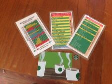 Set of 3 Small Casino Strategy Cards picture