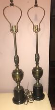 Pair of Very Nice Vintage Stiffel Brass Lamps picture