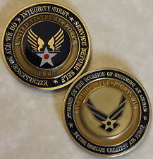 Air Force Airman Award Aim High - Fly Fight Win Challenge Coin / USAF / Version3 picture