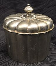 Vintage Godinger Silverplate Oval Trinket/Jewelry Box Velvet Lined-Estate Find picture