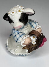Mary's Moo Moos Flower Girl Figurine 1995 Retired 883MM769 picture