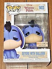 Funko Pop Disney #1413 Eeyore w Balloon Winnie-the-Pooh Valentine's Box Lunch picture