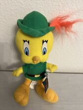 ROBIN HOOD TWEETY BIRD LOONEY TUNES 9” STUFFED PLUSH TOY (PRE-OWNED) picture